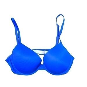 Victoria’s Secret pink wear everywhere push-up bra molded cups underwire 34C